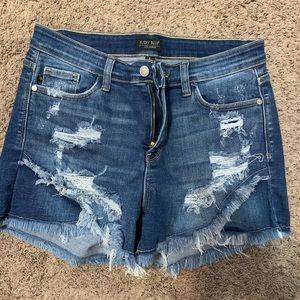 Judy blue tulip hem shorts size large